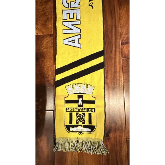 FC Cartagena Pasion Alvinegra Soccer Team Scarf Apparel - Picture 8 of 12
